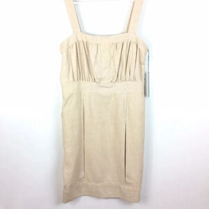 Steve Madden Tan and Metallic Dress